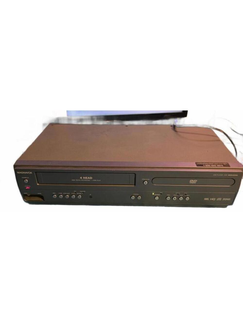 Vtg 2006 Magnavox MWD2206A 4 Head VCR DVD Player Combo